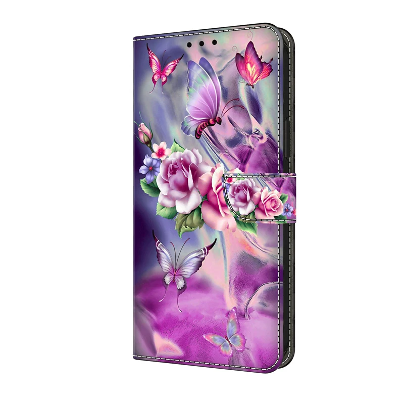 Premium 3D Flip Leather Magnetic Wallet Case