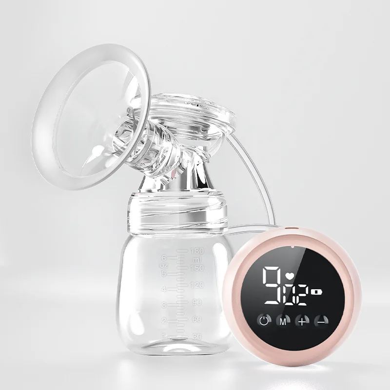 Breast Pump Electric Smart Plug-in Massage Breast Pump Milking Machine Single Side Big Suction Manufacturers