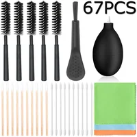 67PCS Universal Cleaning Kit USB Charging Port Headphone Port Brush Kit for Phone Headphones Laptop Camera Cleaning Accessories 1