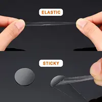 10/15/20/30/40mm Double Sided Adhesive Tape Dots Transparent Round Acrylic No Traces Strong Waterproof Dot Sticker Fit Craft DIY 2