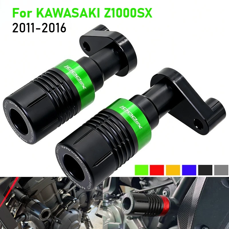 KAWASAKI Z1000SX Z 1000 SX 2011-2016 프레임 슬라이더 낙하 방지 오토바이 낙하 방지 엔진 충돌 방지 패드