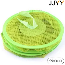Multi-Layer Cylindrical Hanging Storage Bag and Toy Organizer (Green)