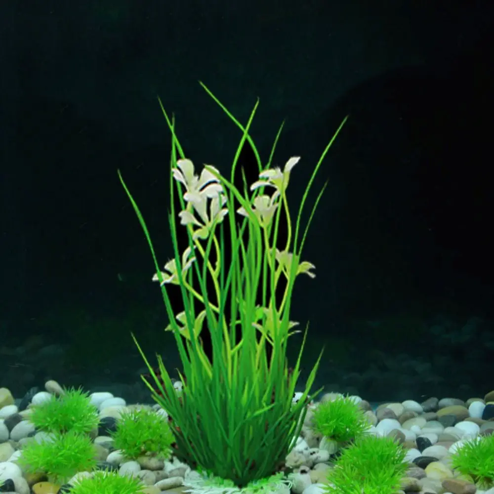 Title 5, Artificial Aquarium Plants Aquatic Green Plant ...