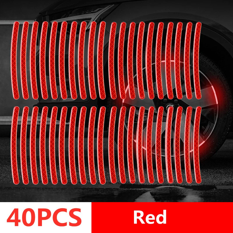40pc red tyre