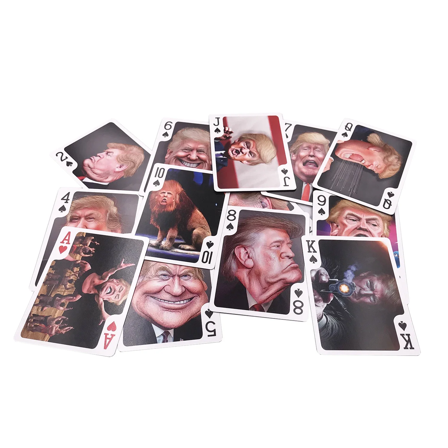Playing Cards US President Donald Trump Comic Art Poker Collection Deck Supporter Poker Board Game 54pcs/set playing cards
