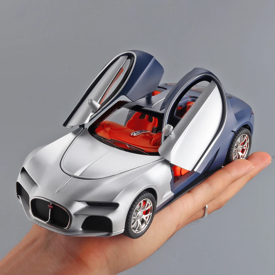 imtfzct 1:24 Bugatti Flying Spark Model Car, Cast Aluminium with Recall