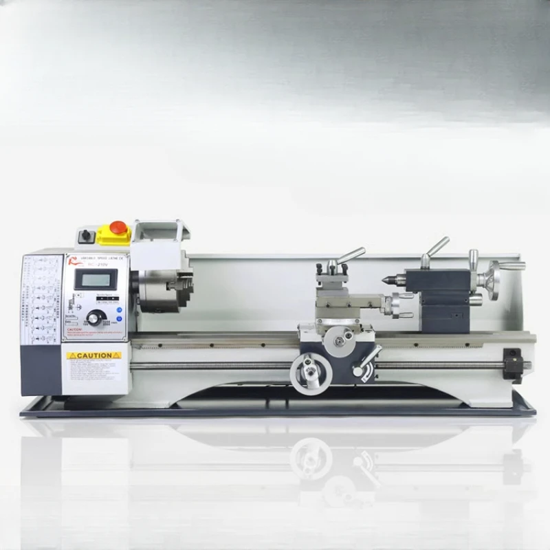 

Miniature mini-machining machine, small household 210V lathe, multifunctional woodworking