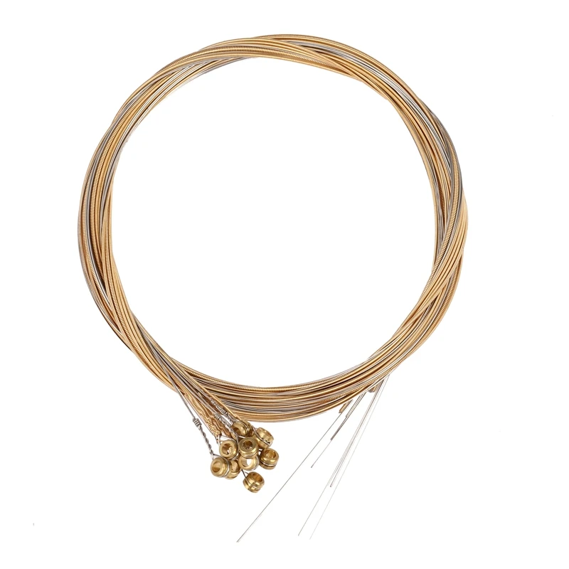 

12Pcs Durable Stainless Steel Guitar Strings Replacement 12 Strings Electric Guitar Strings Set For Guitar Parts Accessories