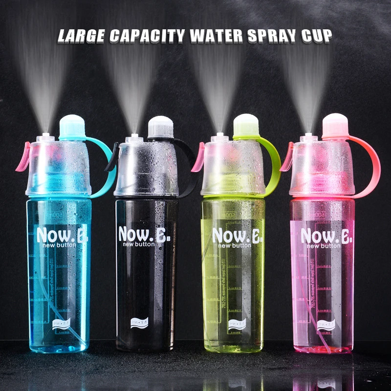 

Plastic cup outdoor sports spray cup children's water cup fitness large capacity