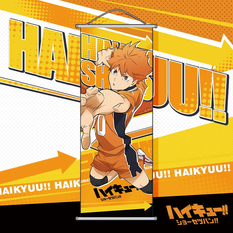 Bandai Haikyuu!!Anime Poster Bokuto Kotaro Kageyama Tobio Hängende Bilder Dekoriert 25*70cm Mittlerer Blocker Rollbilder – Detail 2
