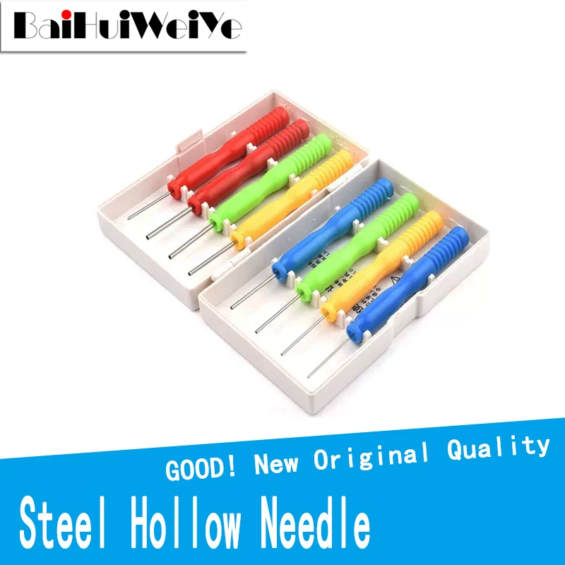 8Pcs/Box Hollow Needles Desoldering Tool Electronic Components Stainless Steel Kits Tin Stick Nonstick Stainless Steel