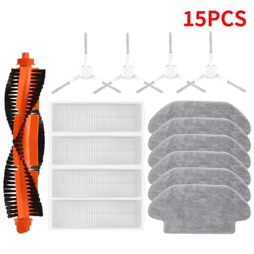 For Xiaomi Robot Vacuum S10 S12 T12 B106GL/ Mop 2S XMSTJQR2S / 3C B106CN Parts Accessories Main Side Brush Filter Mop - Image 12