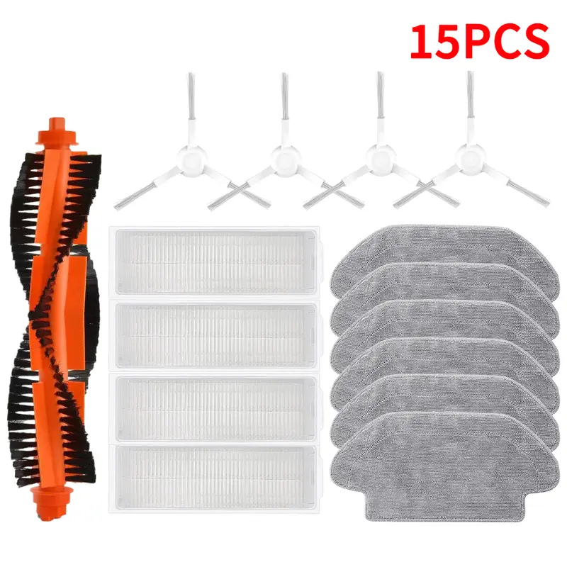 For Xiaomi Robot Vacuum S10 S12 T12 B106GL/ Mop 2S XMSTJQR2S / 3C B106CN Parts Accessories Main Side Brush Filter Mop - Image 12