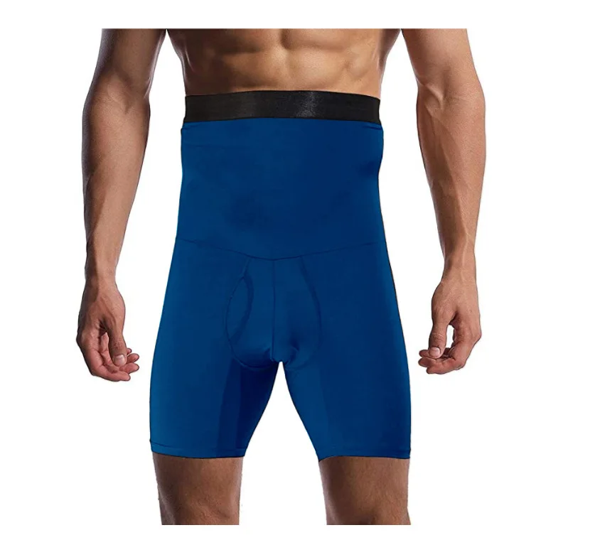 Mens High Waist Tummy Control Shorts With Compression And Leg Slimming Underwear  Mens Compression Body Shaper, Belly Girdle, Boxer Briefs, And Shaker Style  #230629 From Kua07, $10.64