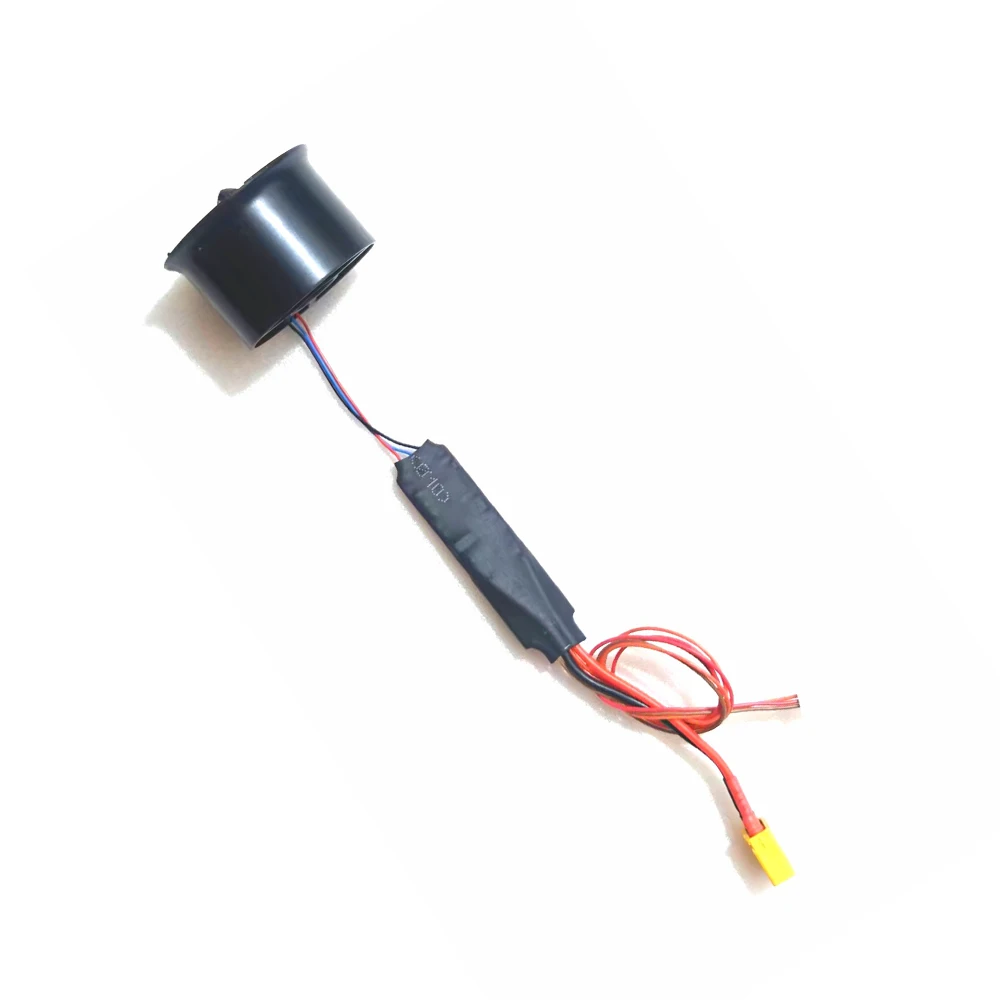 Détail des connexions et du support du moteur EDF sans balais X30 30mm CW/CCW.
