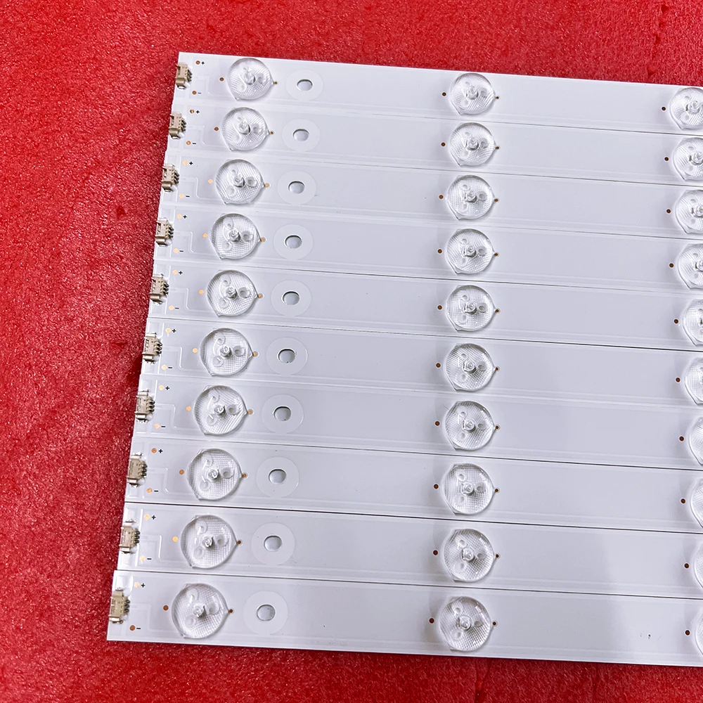 LED Backlight Strip for Manta Polaroid Rca 46GSR3000 K46DLM2F MKN-DLED-460M8-06-A02 MKN-DLED-46M8W-06-A01 10pcs