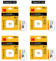 KODAK High-Speed UHS-I U3 V30 A1 MicroSDXC Memory Card - Class 10, 4K Ultra HD, 100MB/s - 32GB, 64GB, 128GB, 256GB Multi-Pack Op