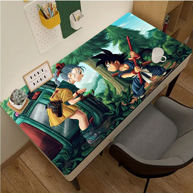 

Утолщенный коврик для мыши BANDAI Dragon Ball Z размером 80x30 см XL, игровой коврик для клавиатуры, ноутбука, настольного коврика для мыши, игровой коврик