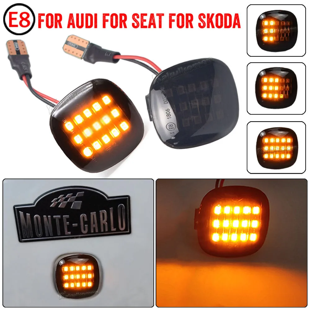 ̳ LED ̵ Ŀ  ñ׳  Ʈ ƿ A3 A4 A8 SKODA Octavia Roomster Rapid Fabia SEAT ڸ ̺ 