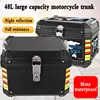 Big Motorcycle Trunk Waterproof Motorcycle Tail Bag 48L Rear Box 오토바이 리어백 Motorcycle Accessories Abs Box 3
