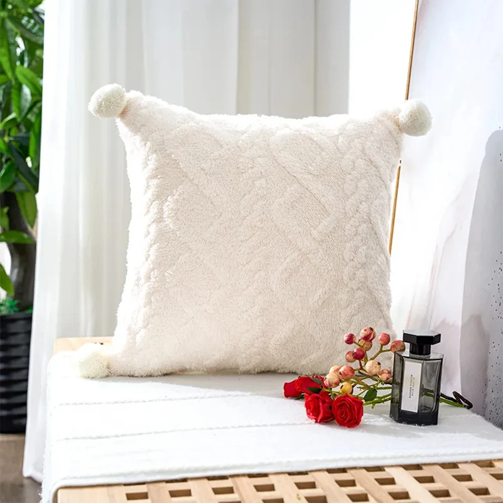 45X45 Pillow Hugs Decorative Home Pillows Retro Fluffy Soft Throw