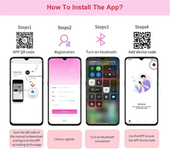 Wireless Remote Control Vibrating Egg Sex Toys For Women G-Spot APP Vibrator Clitoris Vagina Stimulation Female Masturbator 6