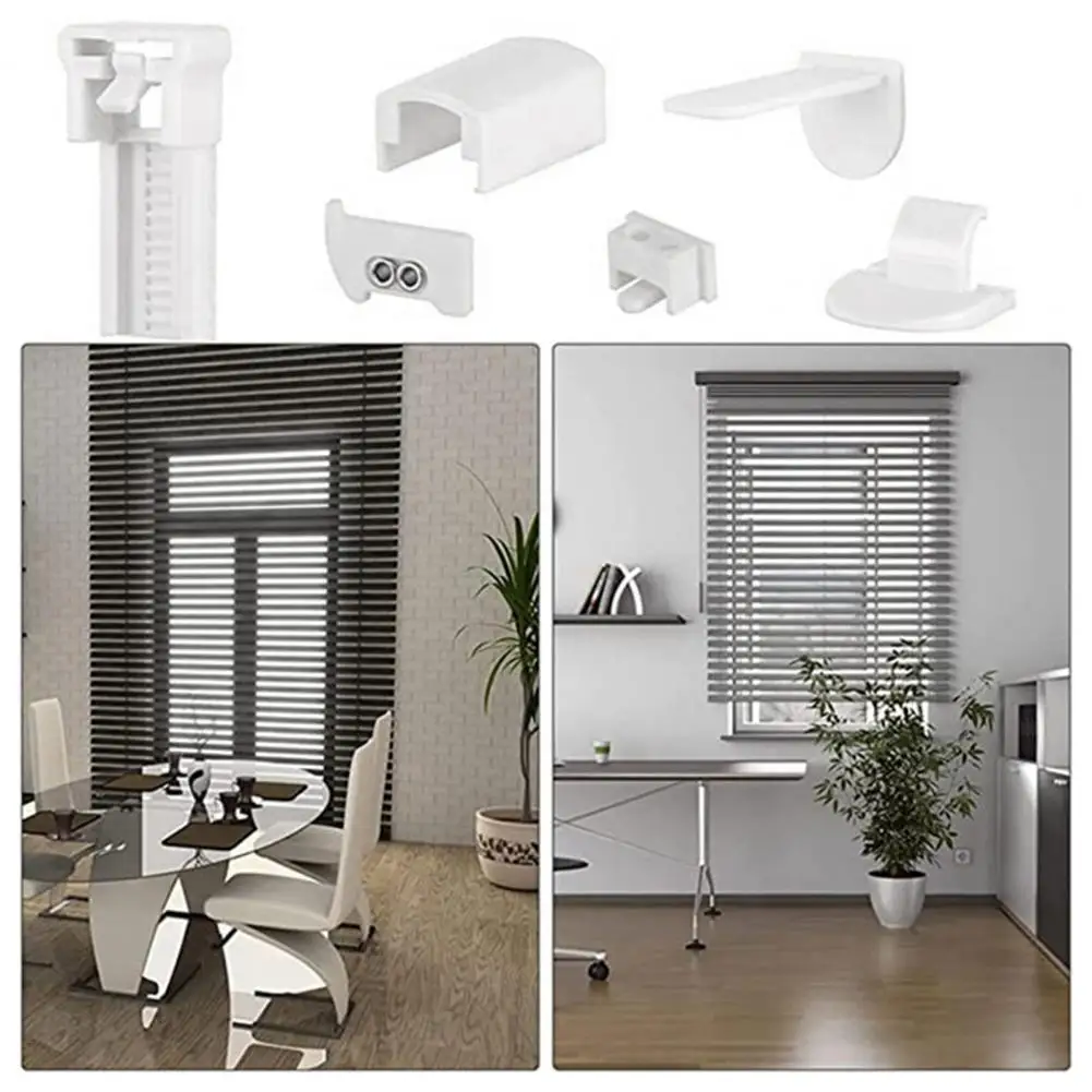 Pleated Curtain Accessories Blinds Replacement Clamp Bracket Premium Pleated Blind Replacement Parts Set 20mm Clamp for Four
