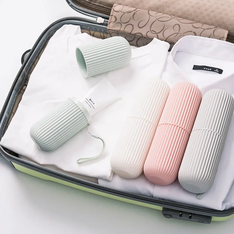 Vertical Striped Travel Wash Cup