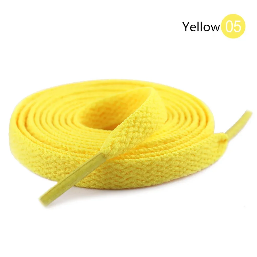 Vibrant Flat Fashion Shoelaces - Colorful Shoe Strings