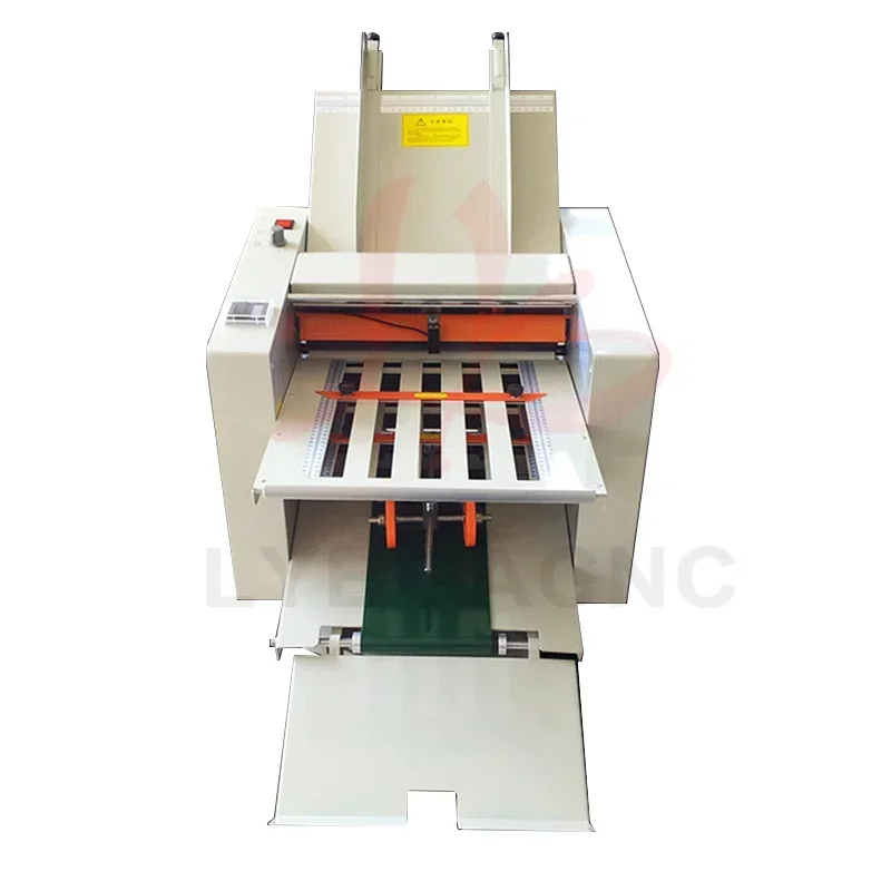 Fully Automatic Paper Folding Machine for Balers 8B-2-9B-4 70W Mini Creasing Foler Max Line Speed 80m Optional 220V 110V Power