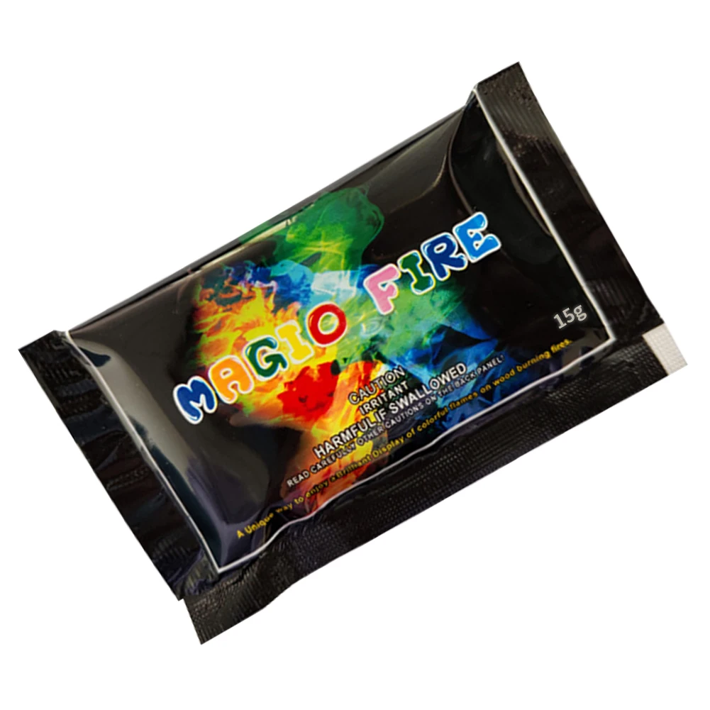 Colorful Flame Powder 10g/15g/25g/30g Flame Color Changing Powder Atmosphere Glowing Props Campfire Fireplace Party Supplies glow pigment powder