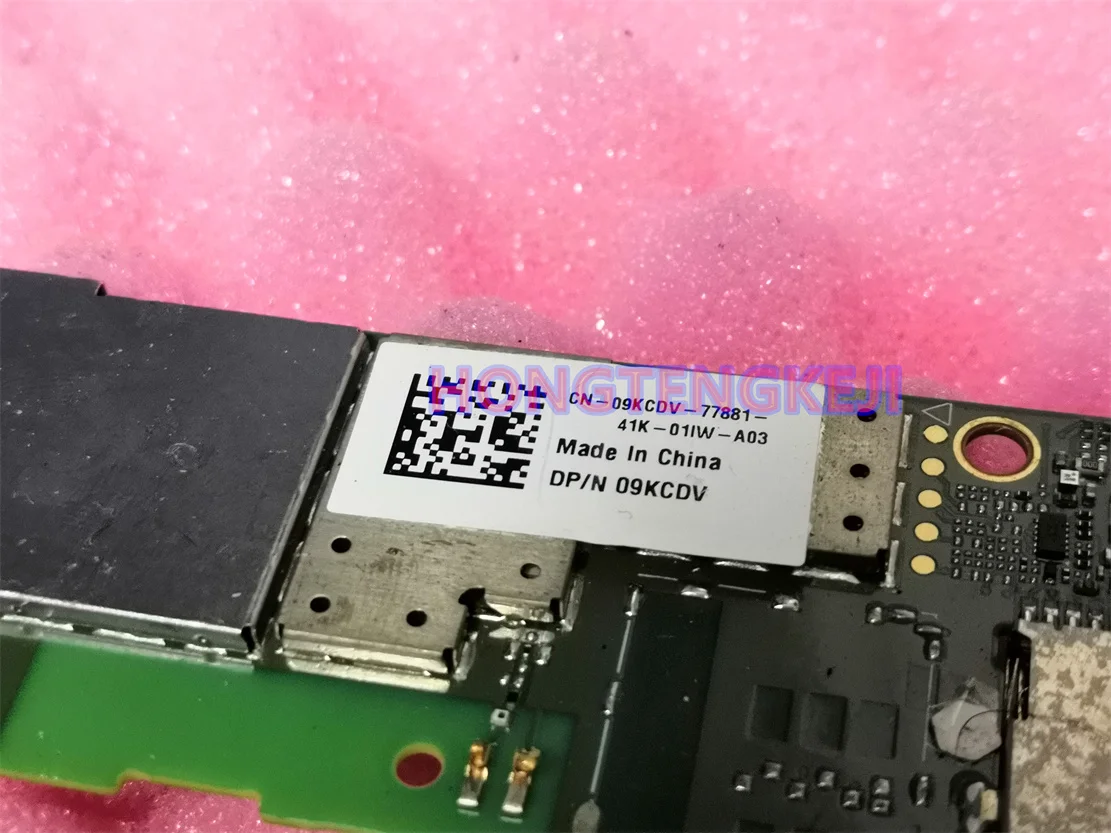 Original For Dell Venue 7 3730 16GB Tablet Motherboard Atom Z2560 9KCDV 09KCDV Test Ok
