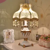 European Style, Bedroom, Desk Lamp Ins Girl, Princess Room, Bedside , Warmth, Gift, Wedding  Wedding, Everbright  1