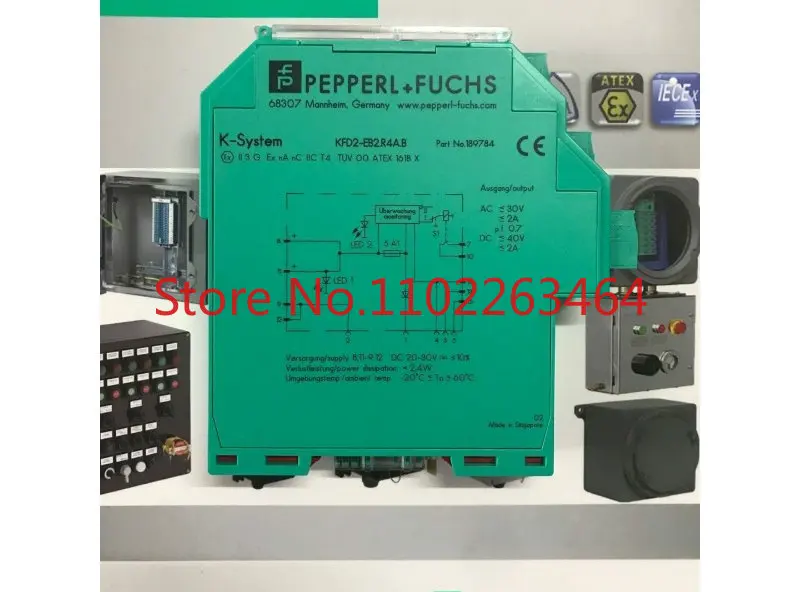 

KFD2-EB2. R4A. B и KFD2-EB2 источник питания с защитным барьером являются оригинальными товарами