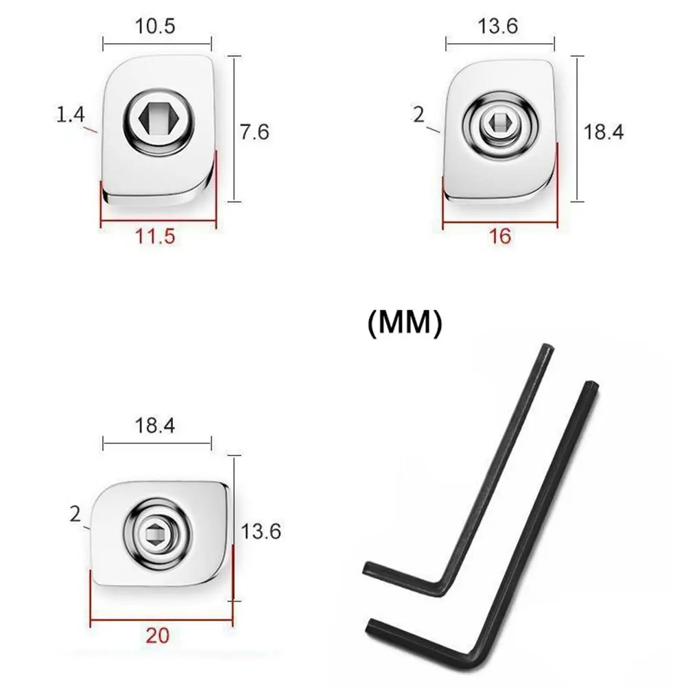 5PCS Non Punching Stainless Steel Window Limiter Casement Window Accessories Lock