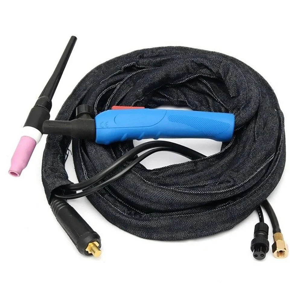 PLASMARGON Flexible Head Plastic Welding Gun Valve WP-17FV for 180A-220A, Gas Valve Air Cooled Tig Torch 35-50mm