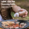 Outdoor Spice Shaker Seasoning Dispenser Spice Containers Camping Seasoning Bottle Camping Spice Kit Set with Travel Storage Bag 2