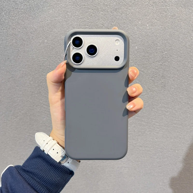 Luxury Liquid Silicone Magnetic Phone Case, Soft Cover with Magsafe-Compatible Wireless Charging
