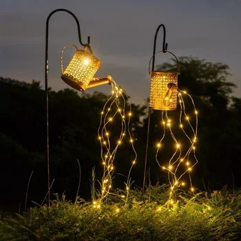 Solar Watering Can LED Garden Light 1