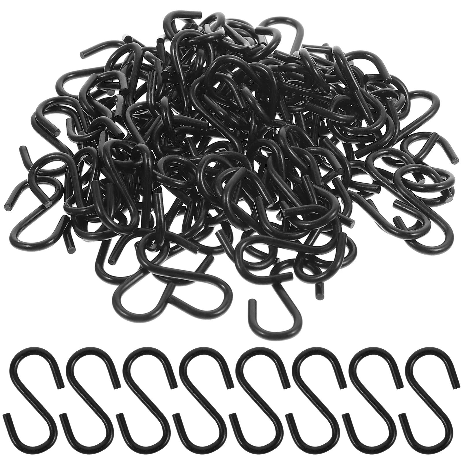 

100pcs Multipurpose Door Hooks Coat Hangers Closet Clothes Hanging Organizers