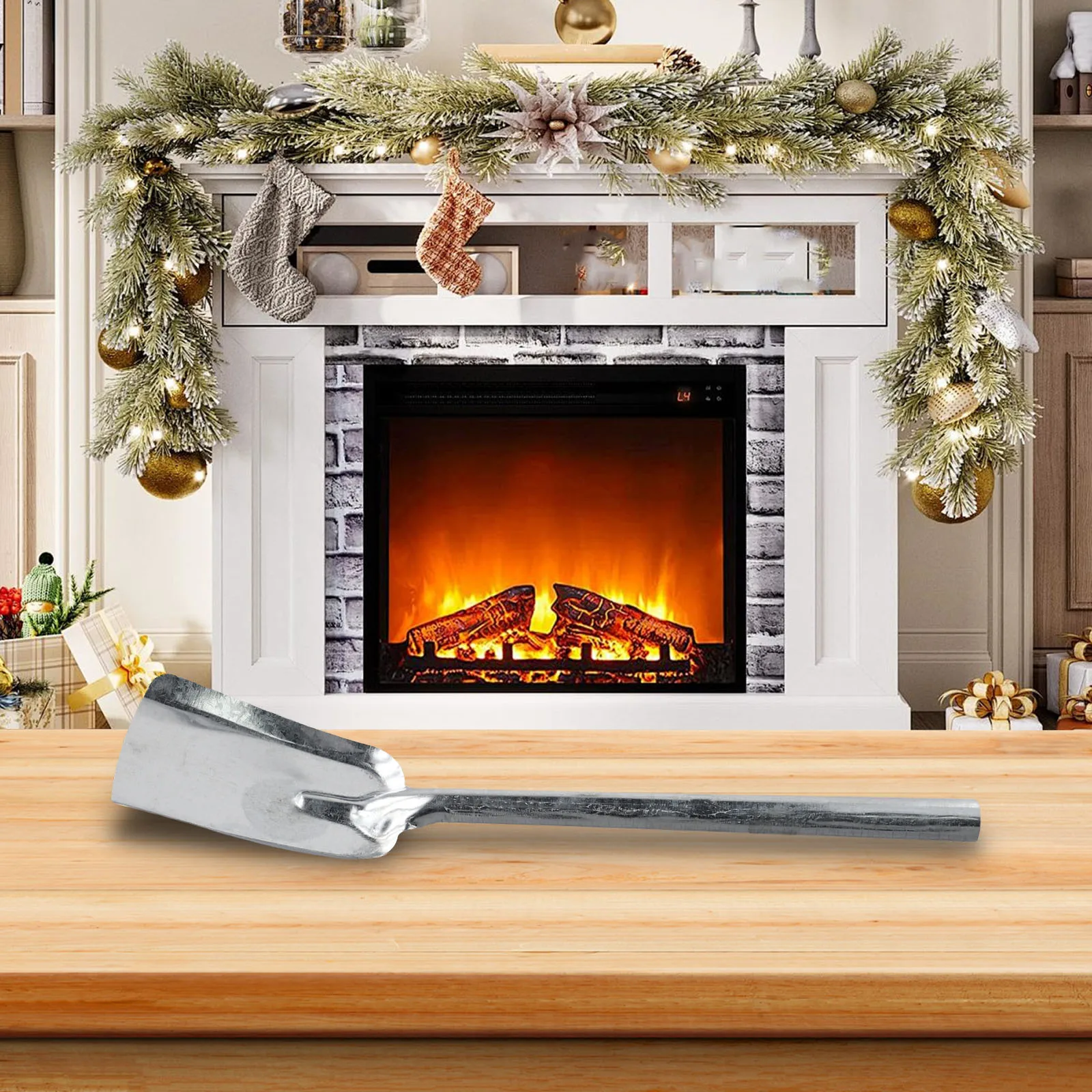Charcoal Shovel Designed to Simplify Cleanup Tasks in Indoor Fireplaces and Outdoor Barbecue Settings ash removal tool