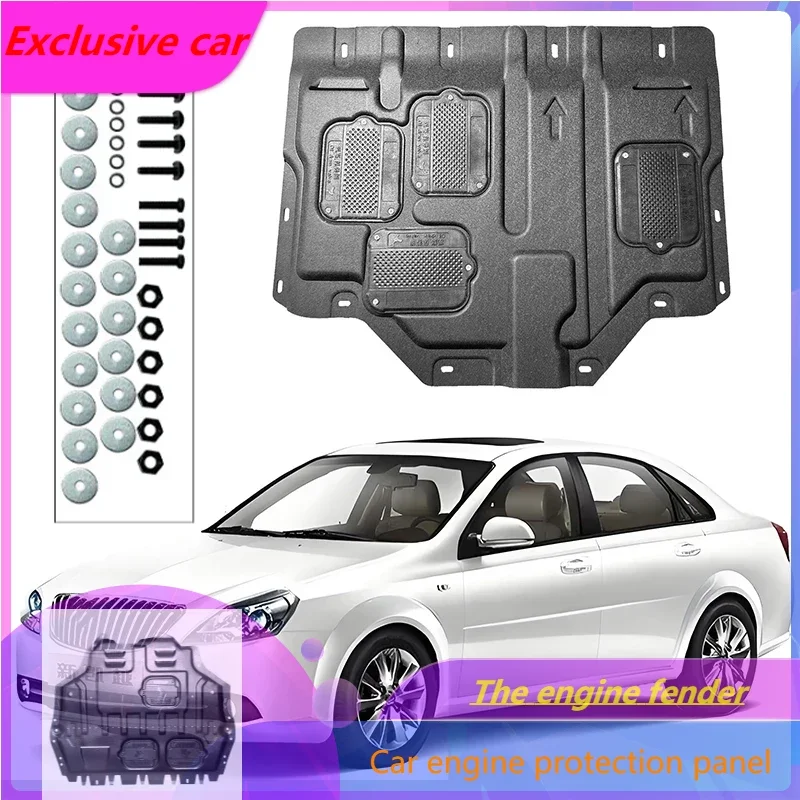 

For Buick JA Excelle 2018-2020 1.3L Engine Guard Board Splash Shield Mud Fender Plate Cover Black Car Mudflap Mudapron Mudguard