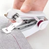 Sewing Machine Portable Small Handheld Multifunction Household Simple Needlework Manual Cutting Machine Repair Clothing Fabrics 1