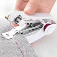 Sewing Machine Portable Small Handheld Multifunction Household Simple Needlework Manual Cutting Machine Repair Clothing Fabrics 1