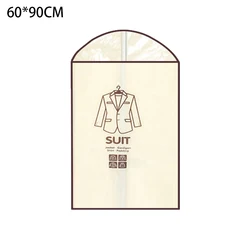 Dustproof Portable Garment Protection Cover and Hanging Storage Bag (Suit)
