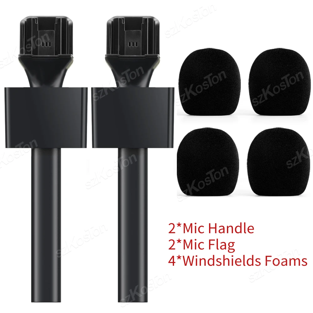 عصا ميكروفون Lavalier اللاسلكية المحمولة لـ DJI Ro...