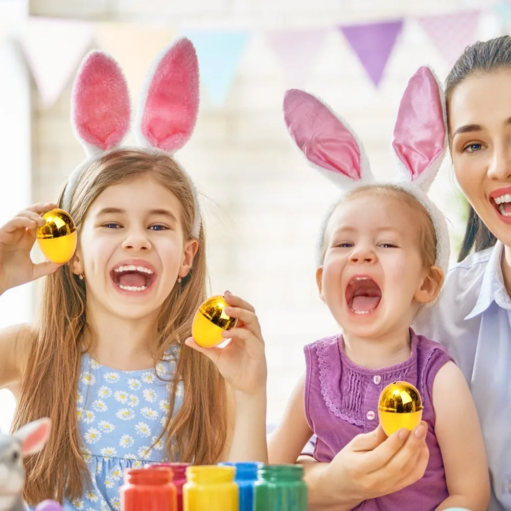 Golden Easter Egg Set 2