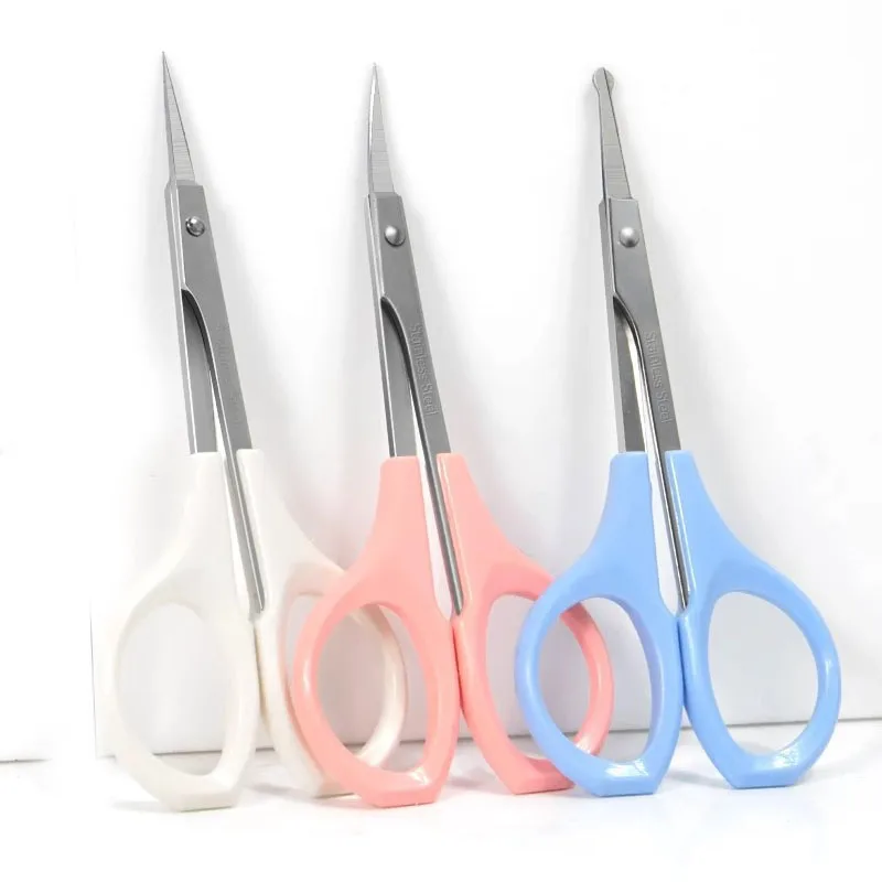 1pcs Cutting false eyelashes eyebrows double eyelids stickers for women eyebrow trimming curved beauty  makeup tools 3