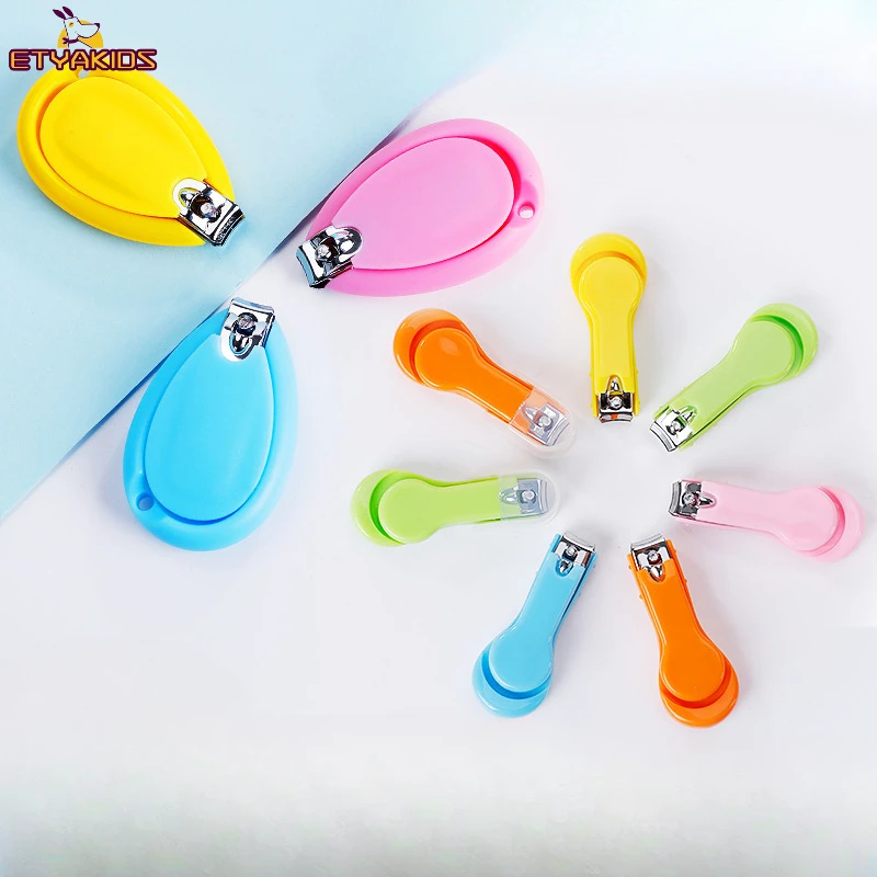 Nail Clippers Anti-fall Safety Infant Finger Toe Trimmer Baby Nail Care Tools Kids Healthy Protector Baby Cutters Light nail clipper,nail care kit,nail trimmer