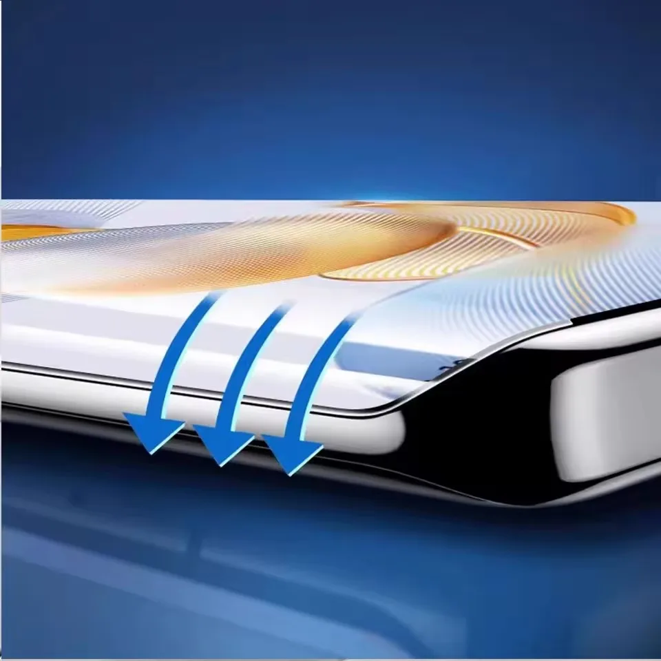 Premium 3-Piece Curved Tempered Glass Full Cover Screen Protector Set